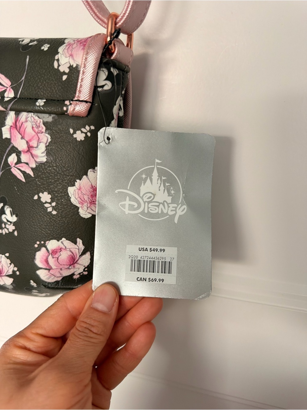 NWT Disney Loungefly Positively Minnie Saddle Bag - Picture 5 of 9